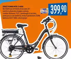 Motorola - Ebike Donna Mod. E-4400