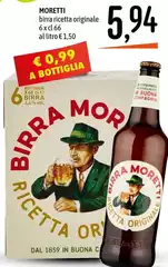Moretti - Birra Ricetta Originale