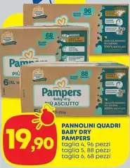 Pampers - Pannolini Quadri Baby Dry