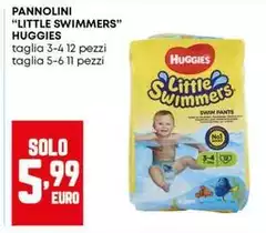 Huggies - Pannolini "Little Swimmers"