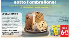 Piccolo - Panettone Al Pan De Toni Sotto L' Ombrellone!