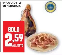 Norcia - Prosciutto Di  IGP