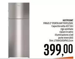 Hotpoint - Frigo 2o Porta HAT701932SDC