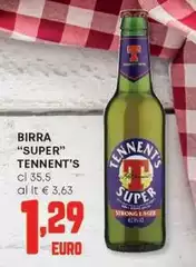 Tennent's - Birra "super"