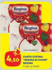 Regina - Carta Cucina "regina Di Cuori"