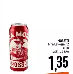 Moretti - Birra La Rossa 7.2