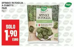 Pam - Spinaci In Foglia A Cubetti
