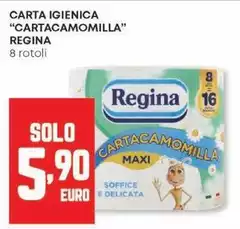 Regina - Carta Igienica "Cartacamomilla"