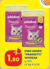 Whiskas - Cibo Umido "Pranzetti"