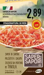 Saper di sapori - Saper Di Sapori Prosciutto Di San Daniele Dop