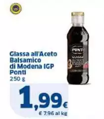 Ponti - Glassa All'Aceto Balsamico Di Modena IGP