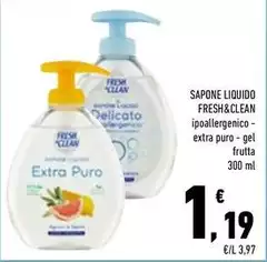 Fresh & Clean - Sapone Liquido