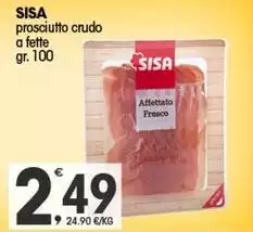 Sisa - Prosciutto Crudo A Fette