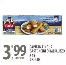 Findus - Bastoncini Di Merluzzo
