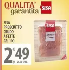 Sisa - Prosciutto Crudo A Fette