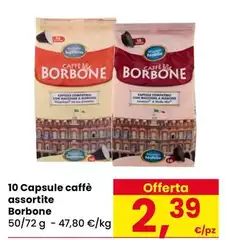 Caffe borbone - 10 Capsule Caffè