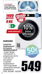 Samsung - Lavatrice Ecoplastare