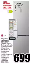 LG - Frigorifero Combinato GBV250CPY