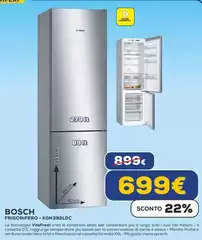 Bosch - Frigorifero-KGN392LDC 