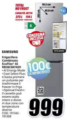Samsung - Frigorifero Combinato EcoFleCA A10 Rb362c67a59