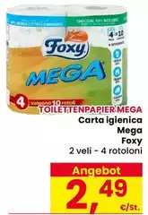 Foxy - Carta Igienica Mega