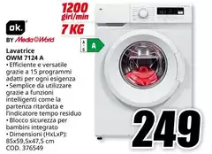 Tempo - Lavatrice OWM 714 A