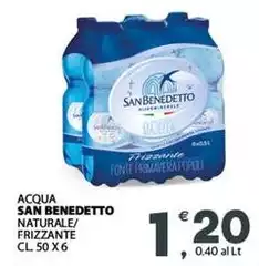 San Benedetto - Acqua Naturale/ Frizzante