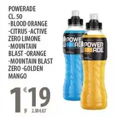 Powerade - Blood Orange Citrus Active Zero Limone Mountain Blast-Orange Mountain Blast Zero-Golden Mango