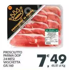 Prosciutto Parma DOP Vaschetta