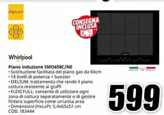 Whirlpool - Piano Induzione SMO658C/NE