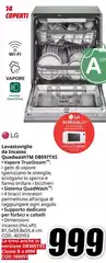 LG - Lavastoviglie Da Incasso 775 L Quadra35mm