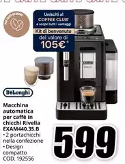 Macchina Automatica Per Caffè In Chicchi Rivella