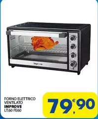 Improve - Forno Elettrico Ventilato Lt.60 Fe60
