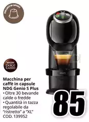 Nescafé - Macchina Per Caffè In Capsule NDG Genio S Plus