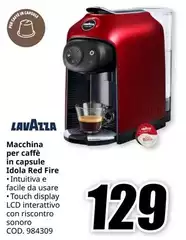 Lavazza - Macchina Per Caffè In Capsule Idola Red Fire