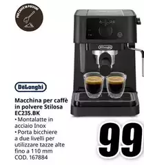 Macchina Per Caffè In Polvere EC235.BK