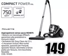 Rowenta - Aspirapolvere Senza Sacco RO4B75