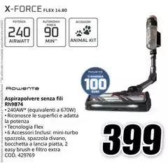 Rowenta - Aspirapolvere Senza Fili Rh9874