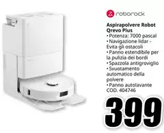 Roborock - Aspirapolvere Robot Qrevo Plus