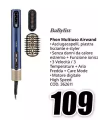 Babyliss - Phon Multiuso Airwand