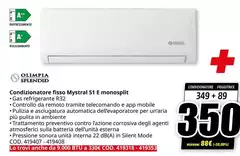 Olimpia splendid - Condizionatore F1500 Mystal S 1 E Monosplit