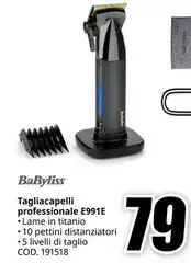 Babyliss - Tagliacapelli Professionale E991E