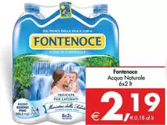 Fontenoce - Acqua Naturale