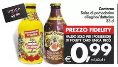 Contorno - Salsa Di Pomodorino Ciliegino/Datterino