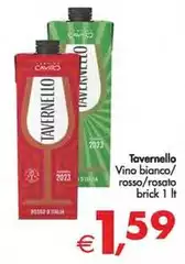 Tavernello - Vino Bianco/Rosso/Rosato Brick
