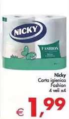 Nicky - Carta Igienica Fashion