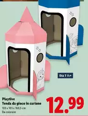 Playtive - Tenda Da Gioco In Cartone