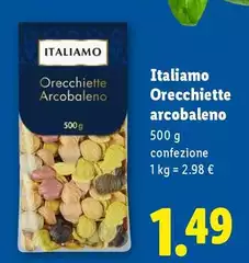 Italiamo - Orecchiette Arcobaleno