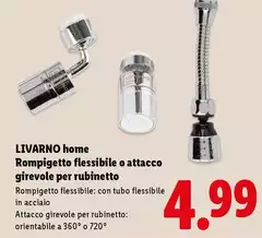 Livarno Home - Rompigetto Flessibile O Attacco Girevole Per Rubinetto
