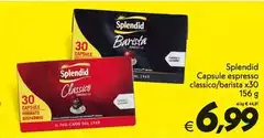 Splendid - Capsule Espresso Classico/ Barista